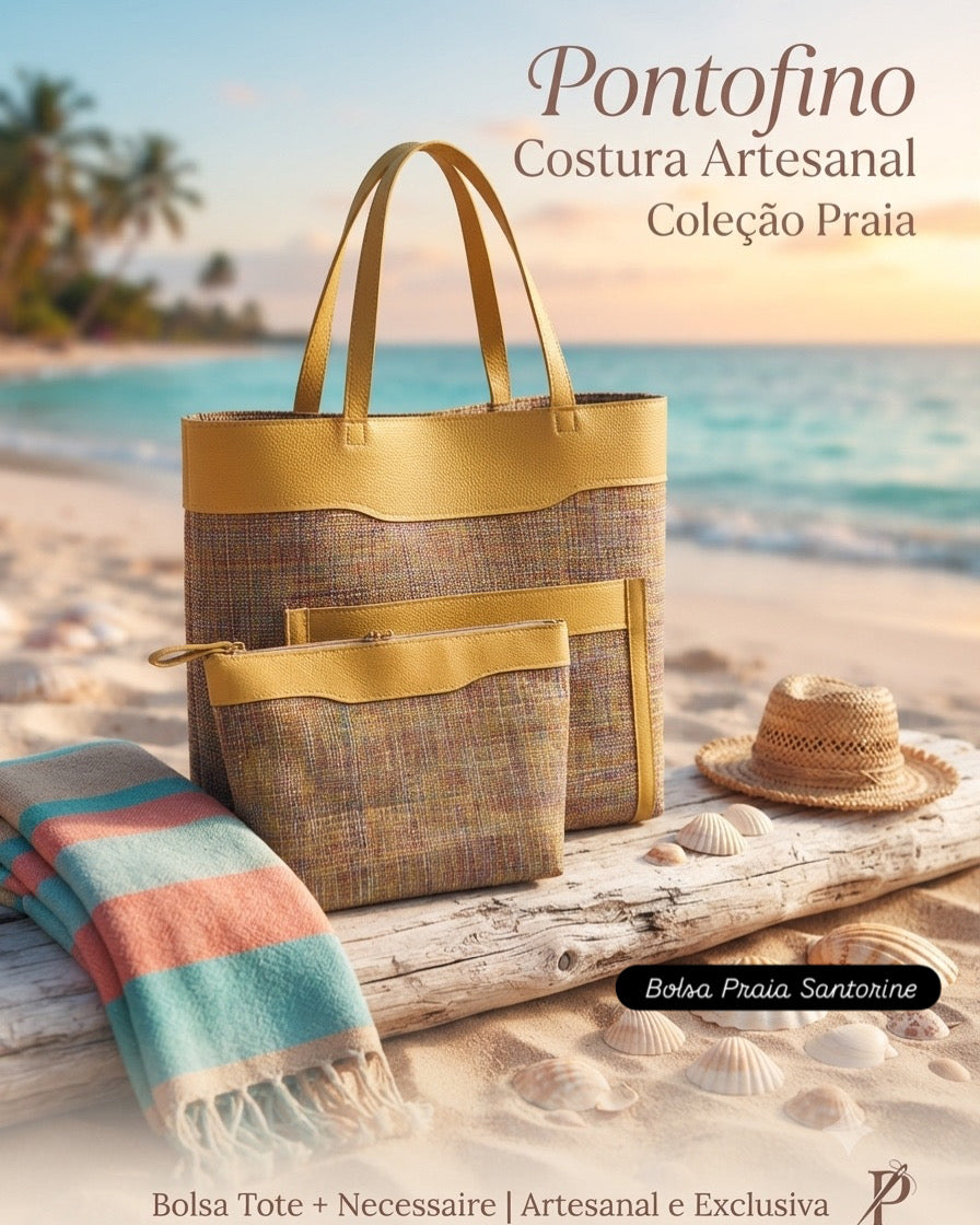 Bolsa Praia Santorini