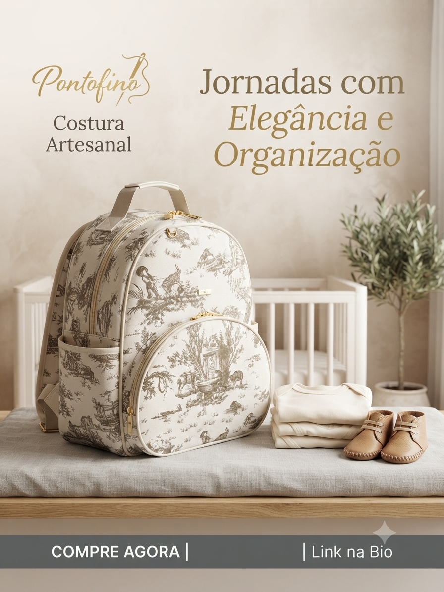 Mochila Paris Maternidade