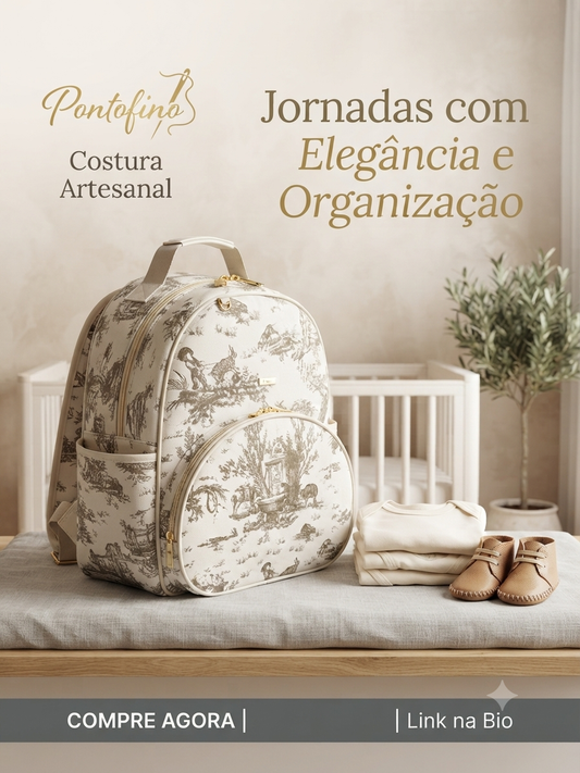 Mochila Paris Maternidade