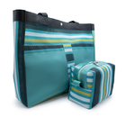 Bolsa Verde Marinho com Nécessaire Combinando – Espaçosa, Moderna e Prática