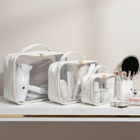 Kit com 3 Organizadores Transparentes Multiuso