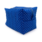 Kit com 4 Nécessaires Azul Marinho em Diferentes Tamanhos